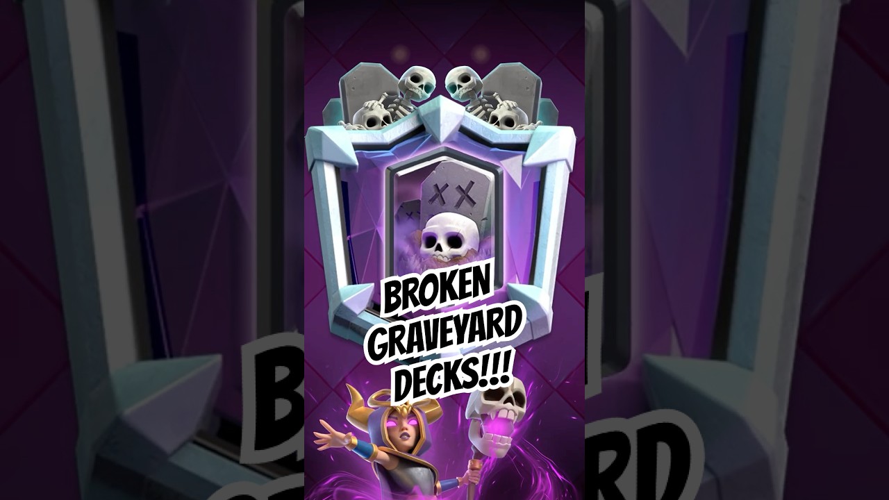 PLAY THESE GRAVEYARD DECKS 💀🧙🏼&zwj;♀️ | Clash Royale