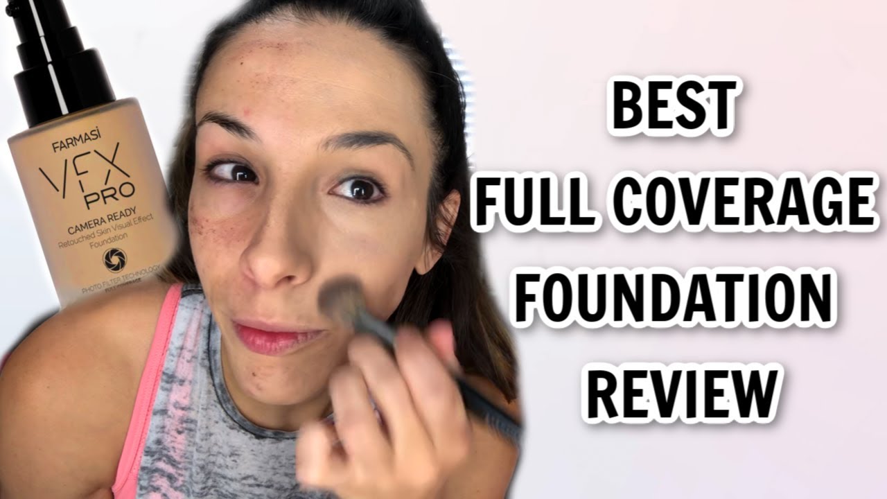 Full Coverage Makeup | Farmasi VFX Pro Camera Ready Foundation Review