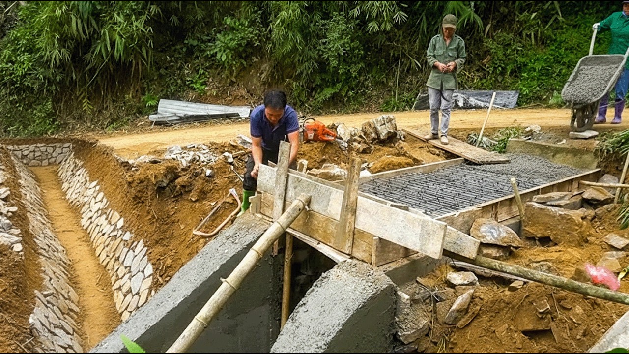 Rebuilding After Disaster | Young Couple Dig Drainage Ditches for a Living