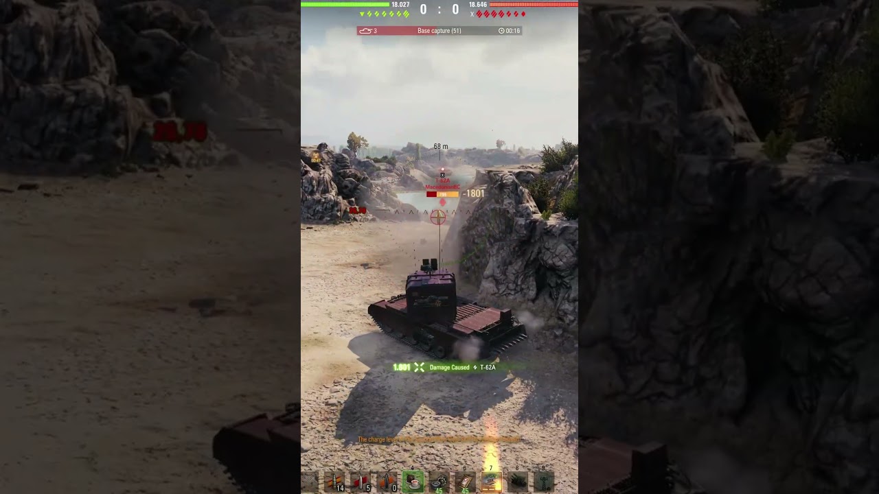 FV4005 hits T-62A for 1,8k #wotshorts