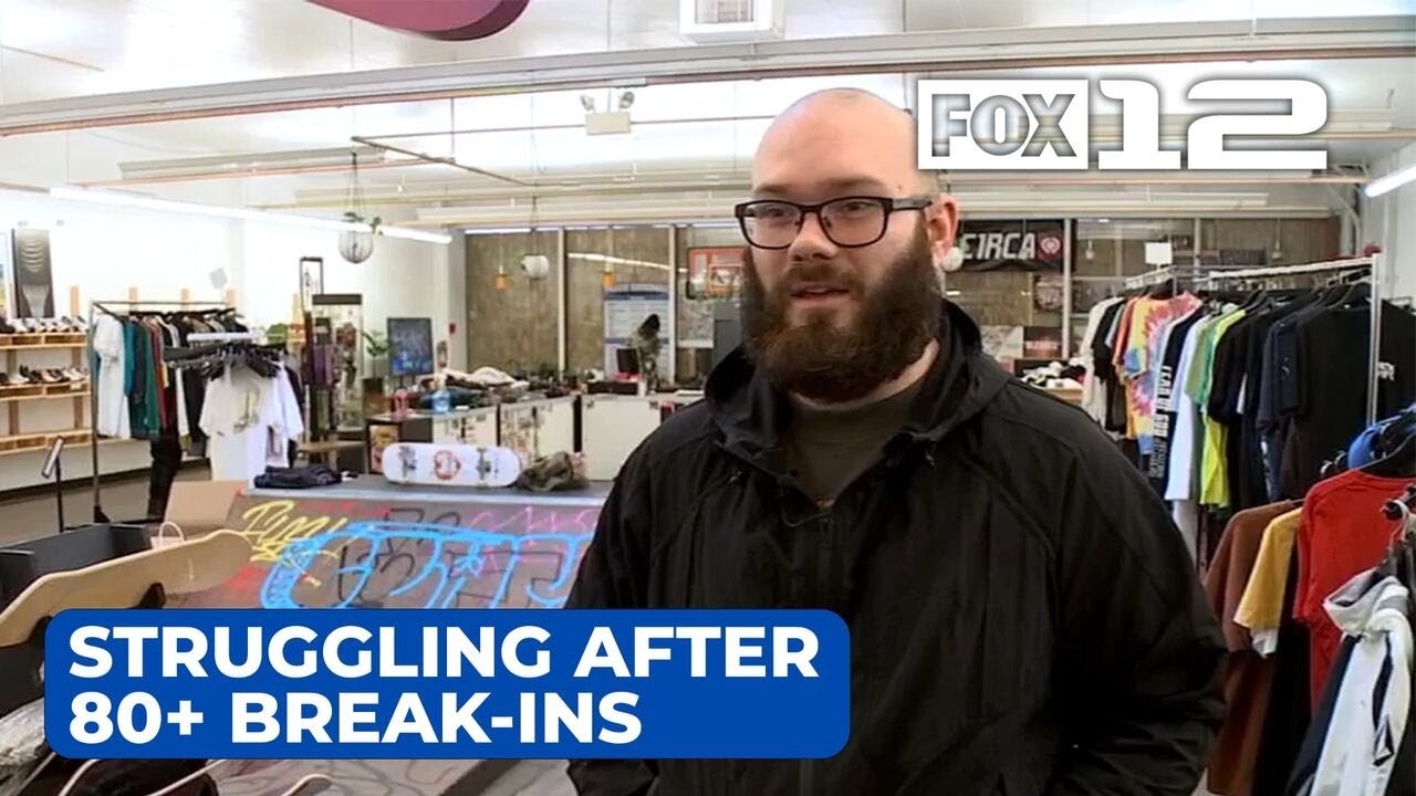 SE Portland clothing, vintage store struggles after more than 80 break-ins