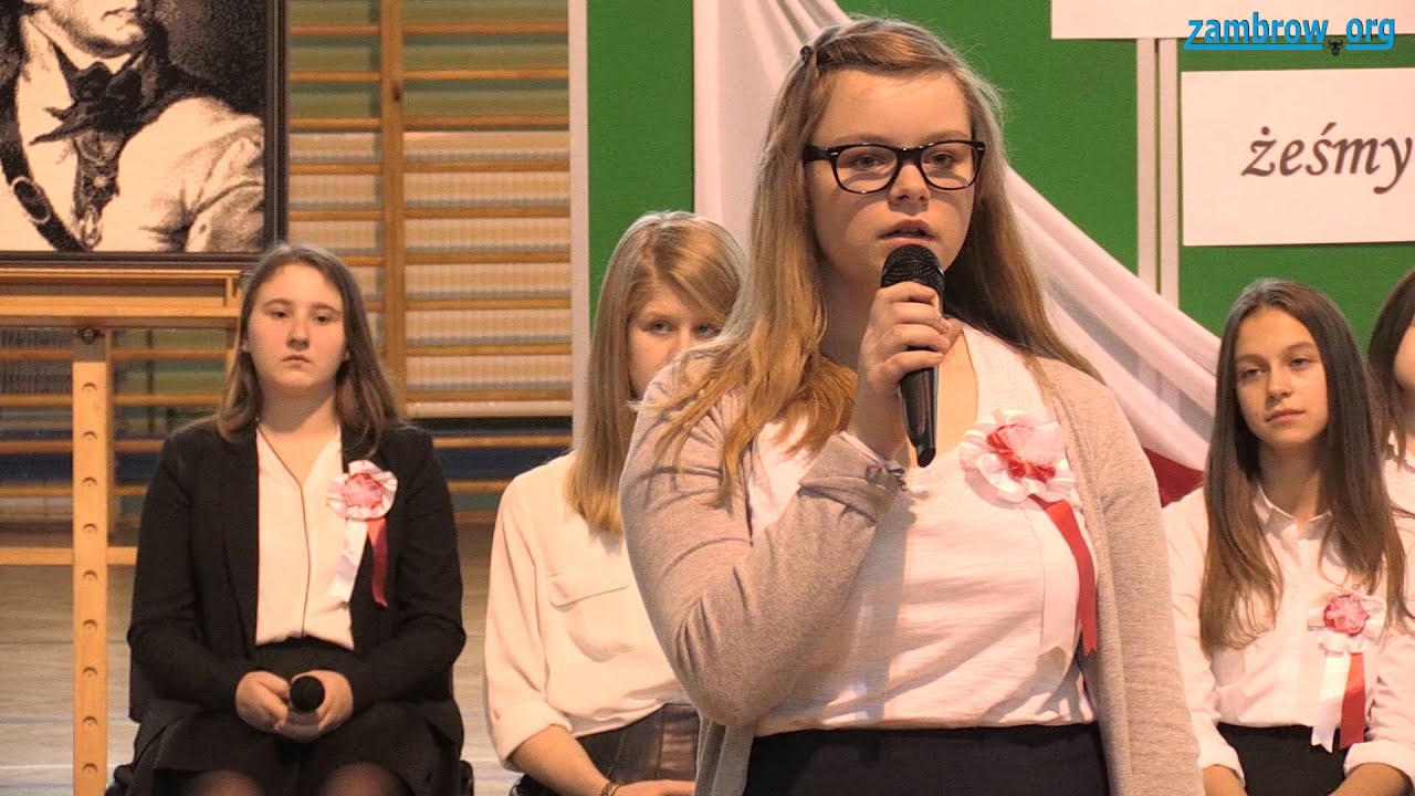 Święto Niepodległości w Miejskim Gimnazjum Nr 1 - Zambrow.org