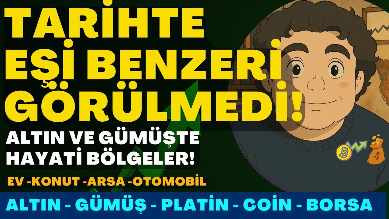Dikkat: TARİHTE EŞİ BENZERİ GÖRÜLMEDİ! | Altın ve Gümüşte HAYATİ Bölgeler! | Adım adım İRAN| #borsa