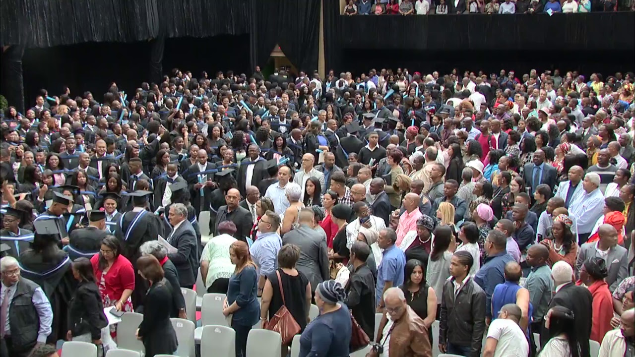CPUT Summer Graduation Ceremony - Wednesday 13th December 2017 at 14:00