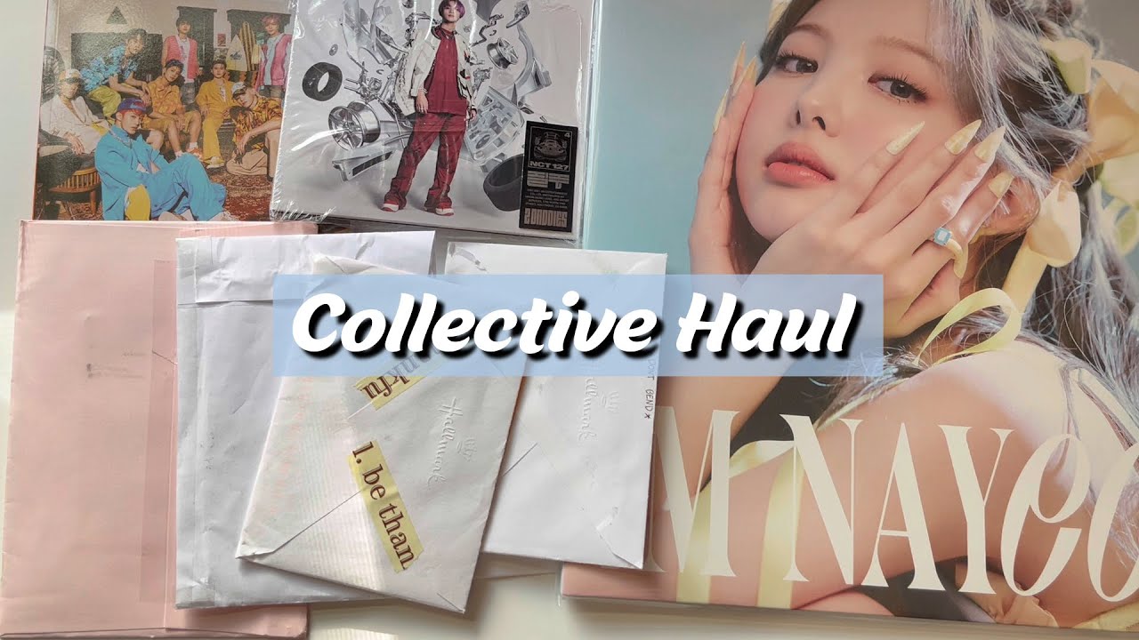 The Last Collective Haul of the Year! | Kpop Album & Photocard Haul [NCT, Itzy, Nayeon]