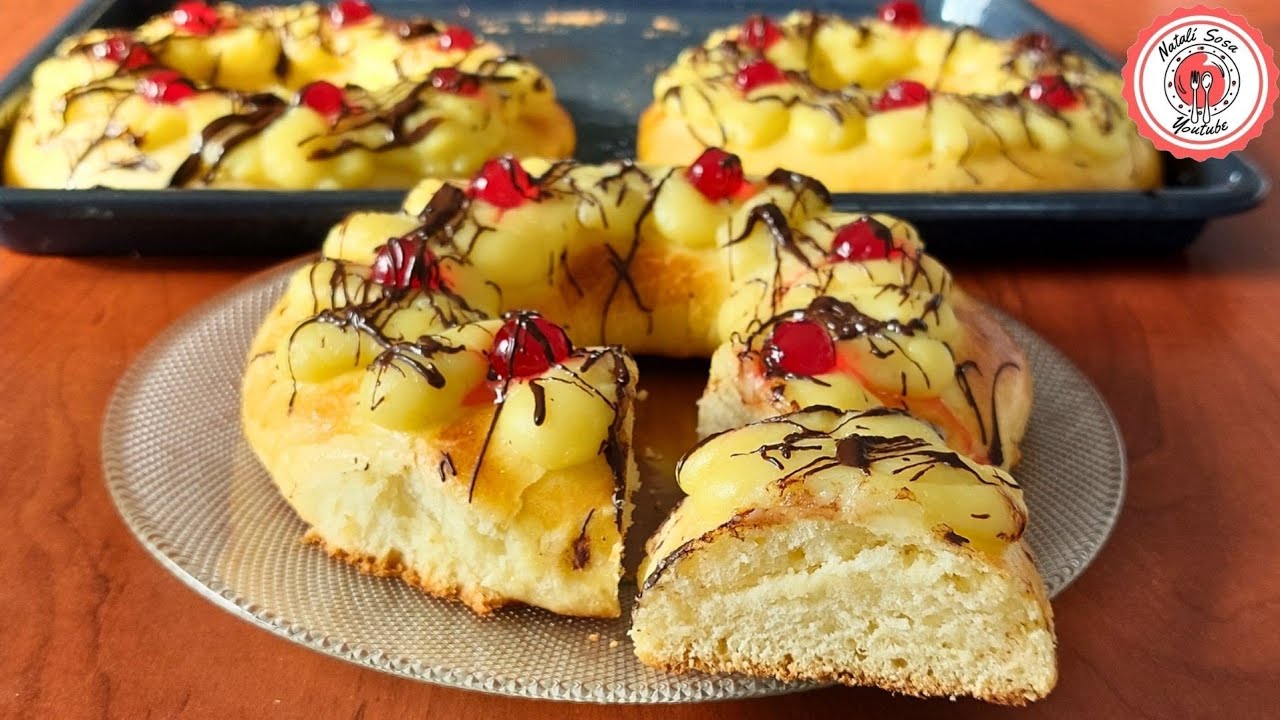 Tremenda ROSCA con aceite. De ½ kg. salen 3 grandes
