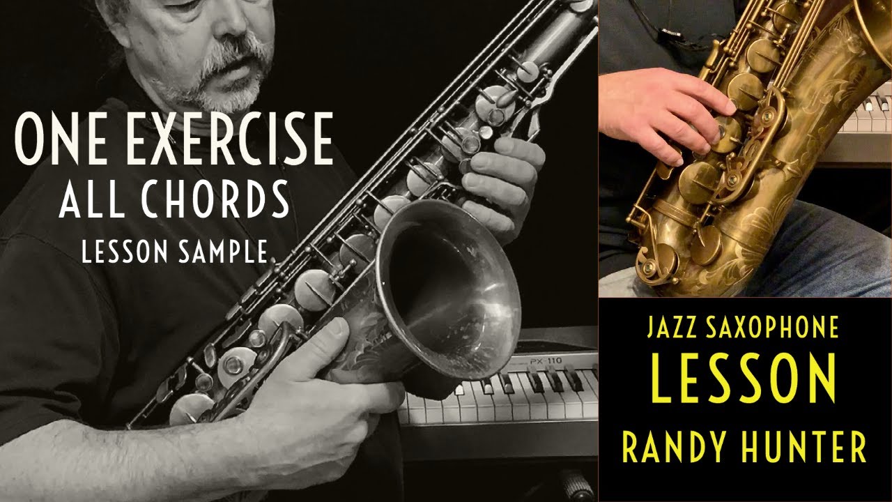 One Exercise All Chords - Jazz Improvisation Lesson for Saxophone