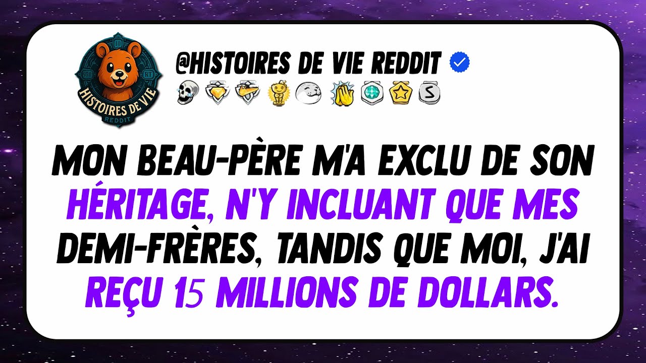 Mon Beau-Père M'A Exclu De Son Héritage, Mais J'Ai Hérité 15 Millions De Dollars