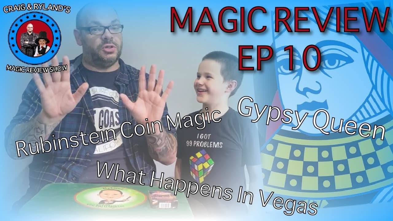 Обзор магии 10: «Что происходит в Вегасе», Gypsy Queen, конверты Tyvek, магия монет Рубинштейна