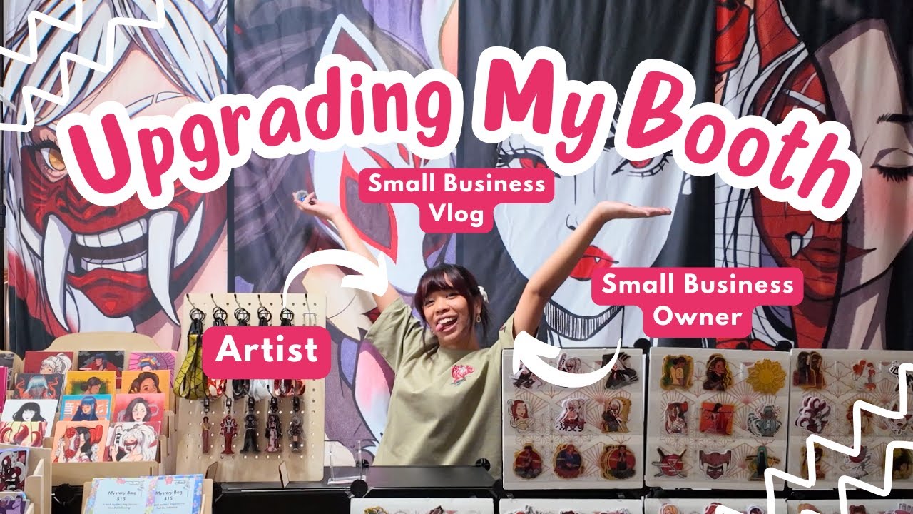 Upgrading My Display for SJMade Friend Fest! | Small Business Diaries | Leveling Up My Business