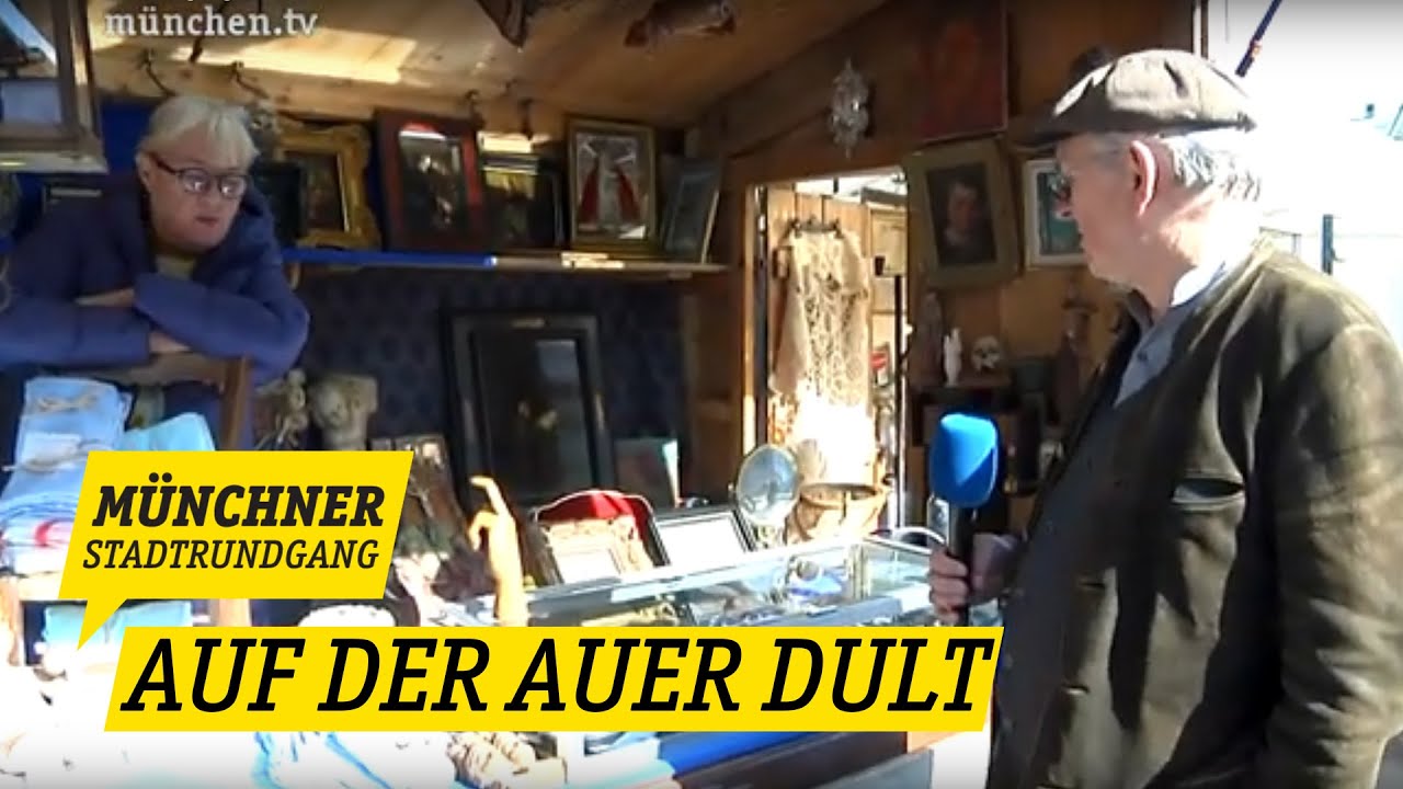 Münchner Stadtrundgang vom 17.10.2023 - Auf der Auer Dult am Maria-Hilf-Platz
