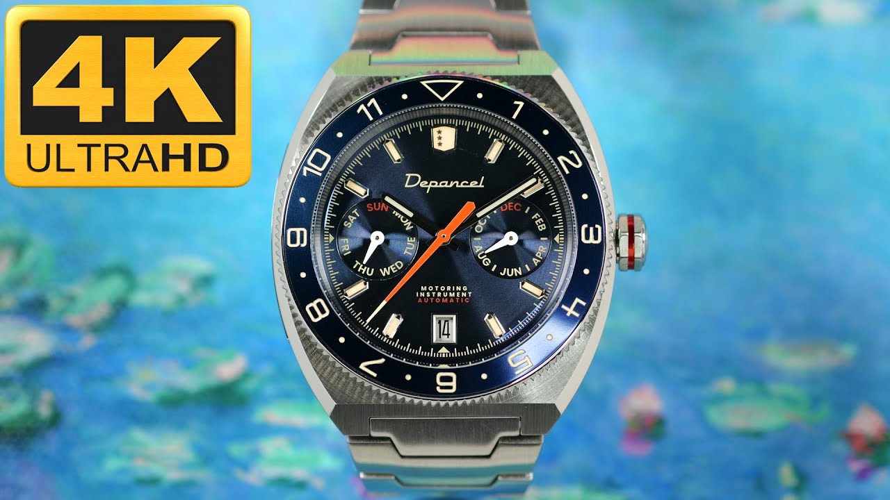 Depancel &ndash; Allure D[R]IVER - Blue, a French Motorsports-Inspired Dive Watch