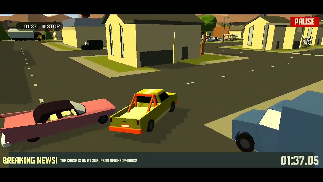 SUBURB PANIC! Pako - Car Chase Simulator Suburbia
