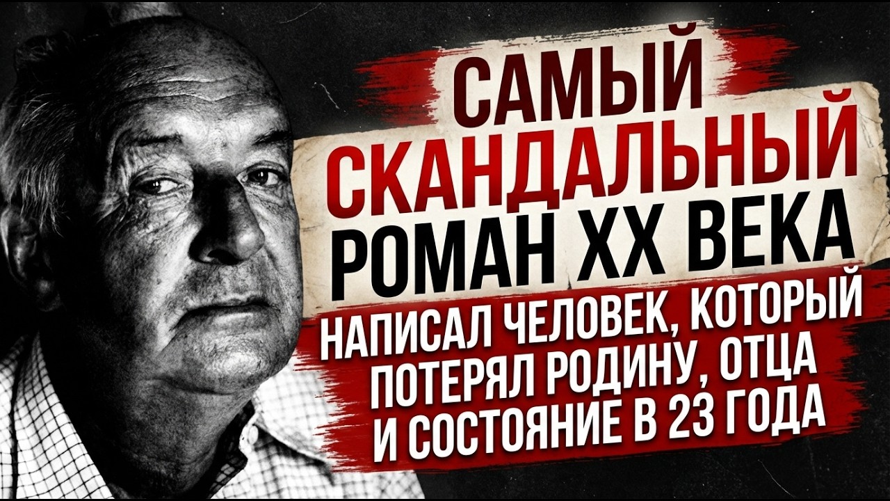 ВЛАДИМИР НАБОКОВ: СКАНДАЛЫ, ИЗМЕНЫ И РУКОПИСЬ, КОТОРУЮ ОН ТРИЖДЫ БРОСАЛ В ОГОНЬ