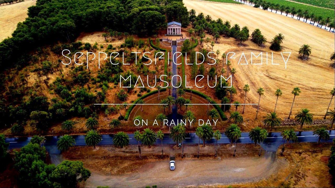 Seppeltsfield Mausoleum, Barossa Valley, South Australia - on a rainy day