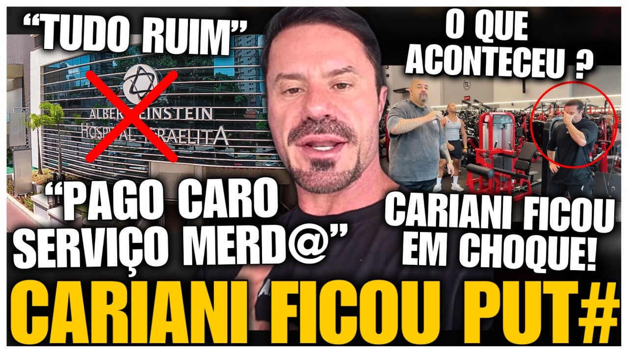 POLÊMICA! CARIANI PERDE A PACIÊNCIA E DETONA O EINSTEIN! FELIX EXPÕE EMPRESA QUE VENDE WHEY VENCIDO