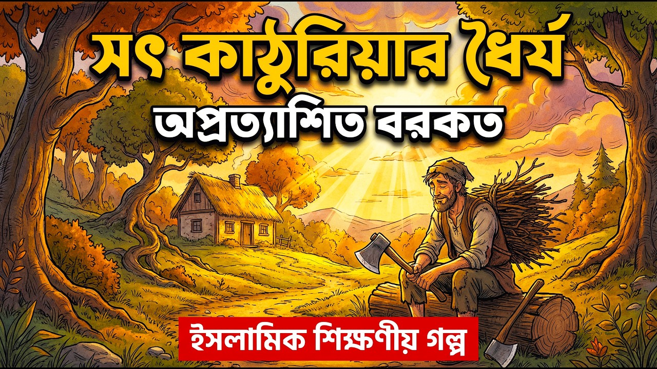 ধৈর্যের অপ্রত্যাশিত ফল | সৎ কাঠুরিয়ার জীবনে আল্লাহর বরকত | ইসলামিক শিক্ষণীয় গল্প বাংলা | Life Tone