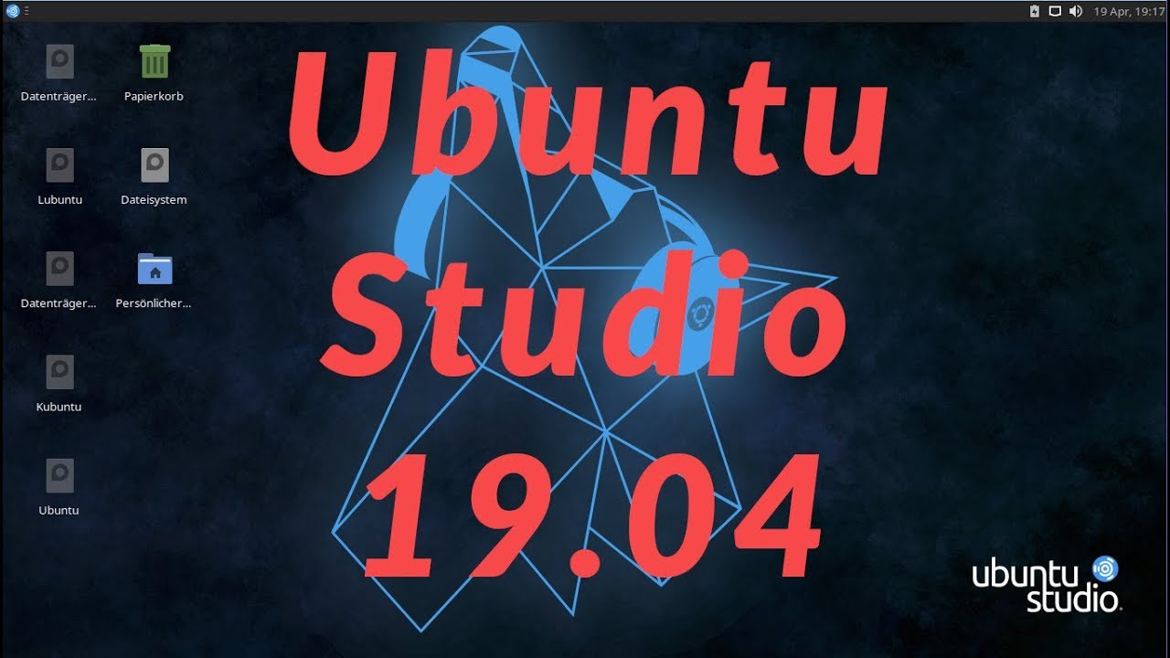 Ubuntu Studio 19.04