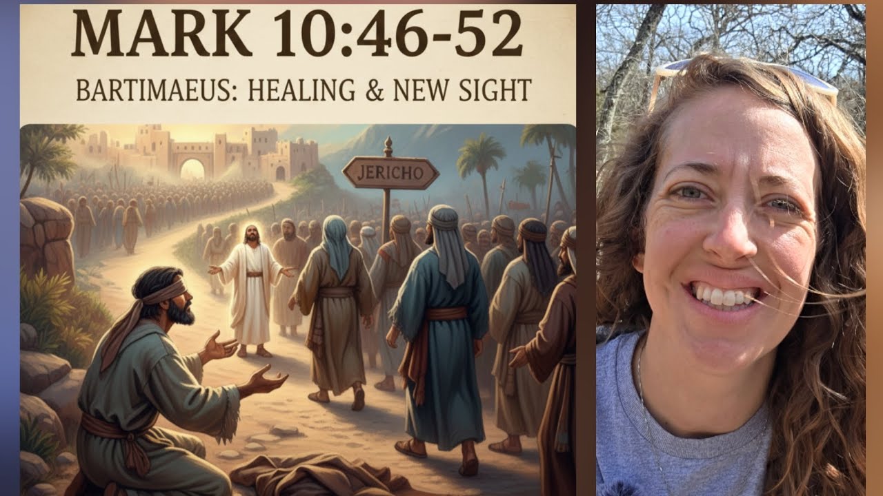 Welcome to Study 215: Jesus Heals Blind Bartamius in Mark 10:46-52
