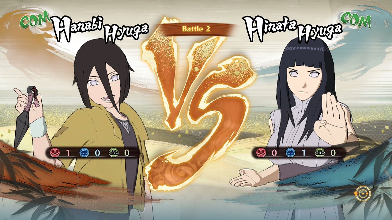 Naruto Shippuden: Ultimate Ninja Storm 4, Hanabi Hyuga VS Hinata Hyuga (Last)!