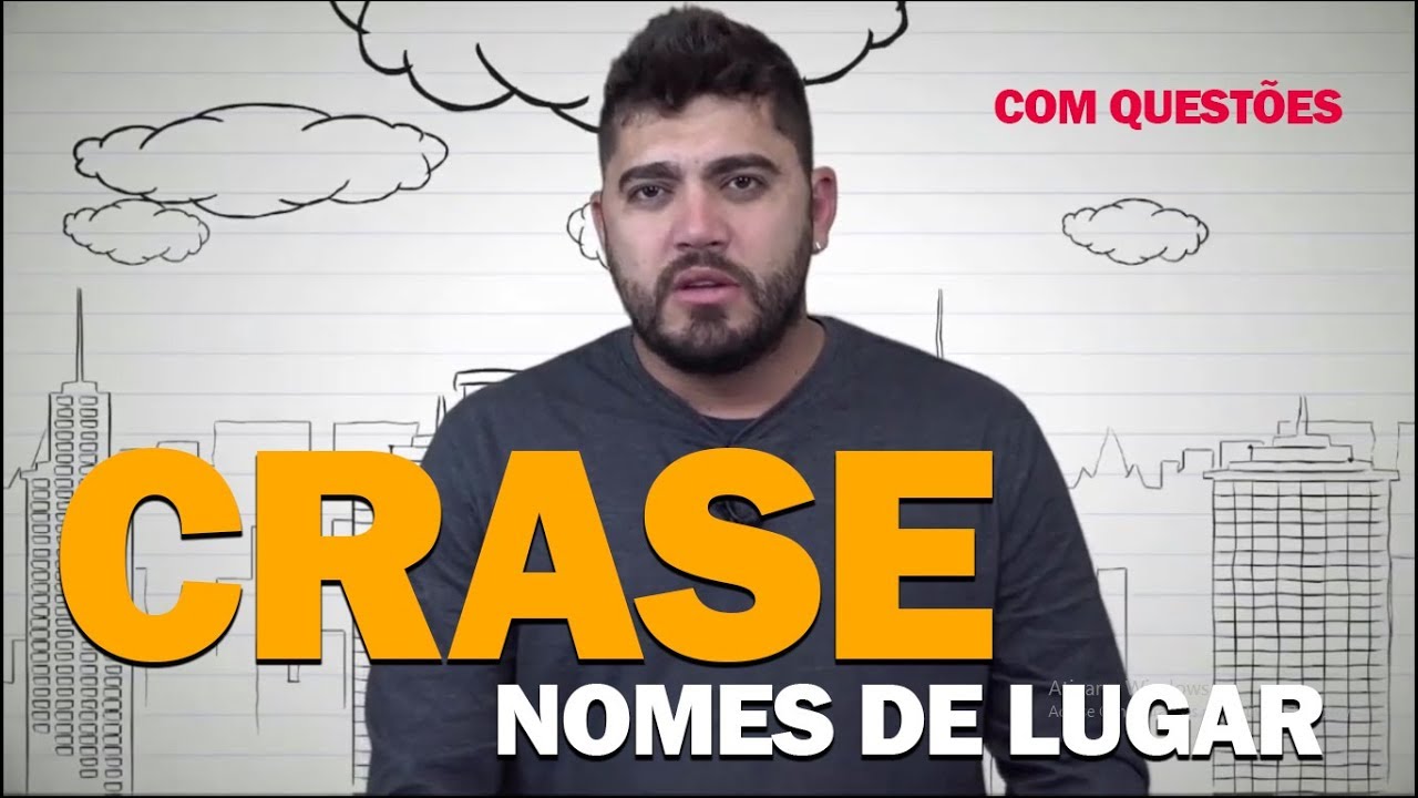 Português é Possível #5 - CRASE - NOMES DE LUGAR. Com questões