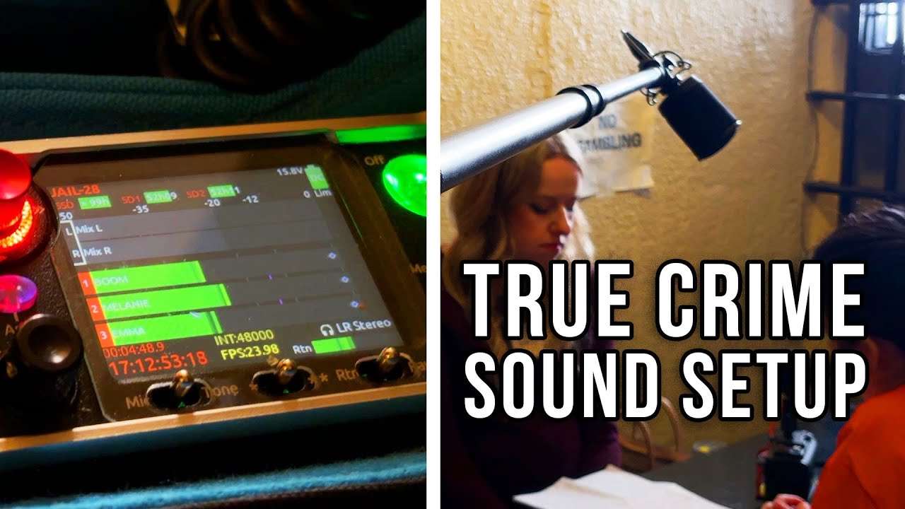 Location Sound BTS: True Crime Series in a Cold, Creepy Jail (833, Wisycom, Sanken)