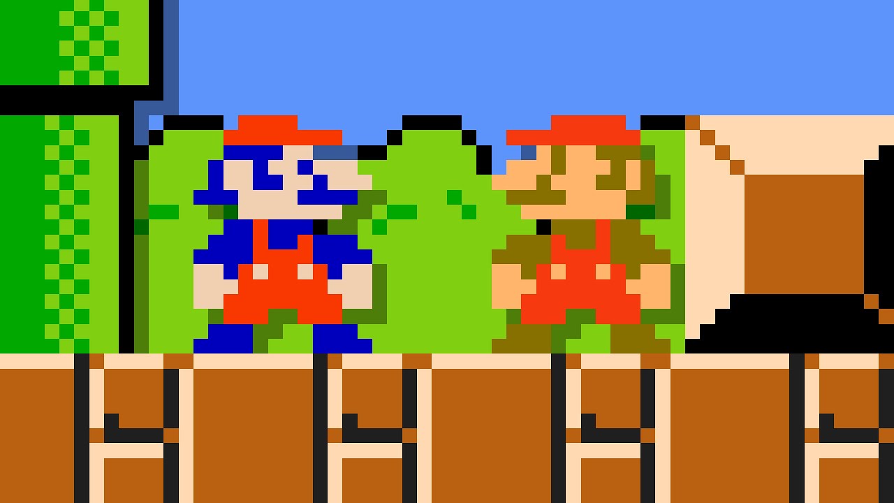 JumpMan in Super Mario Bros. 1 (Sonic Boll 2.0). ᴴᴰ