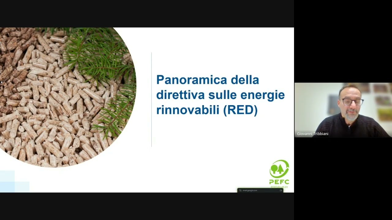 Webinar PEFC Italia – Certificazione PEFC RED III
