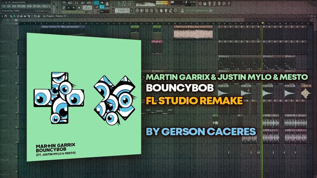 Martin Garrix & Justin Mylo & Mesto - Bouncybob [FL Studio Remake + FREE FLP]