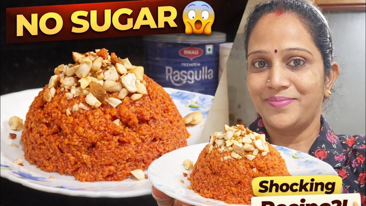 ​Leftover Rasgulla Syrup se Banaya Halwa 😱 | Zero Waste Dessert