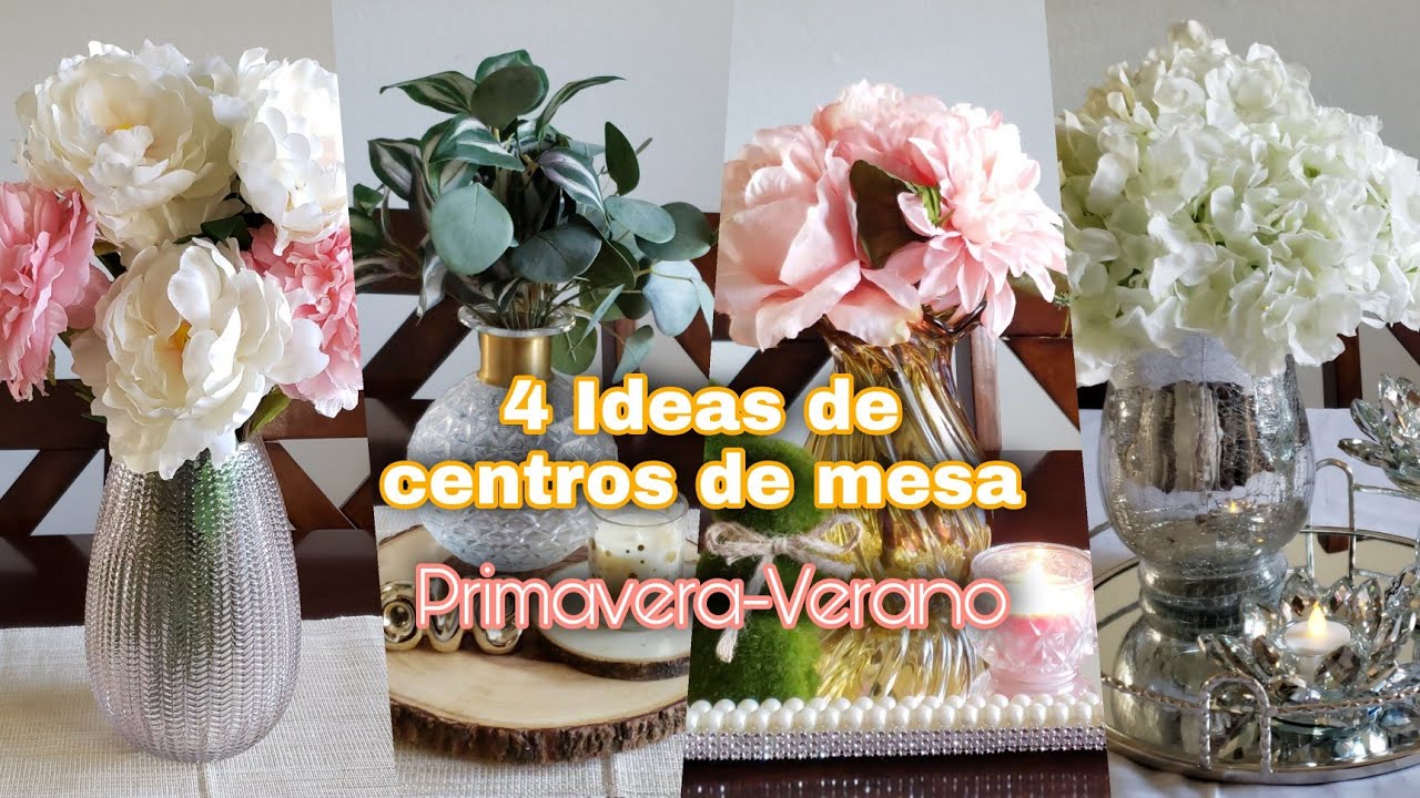 CENTROS DE MESA PRIMAVERA -VERANO 🌸🌼