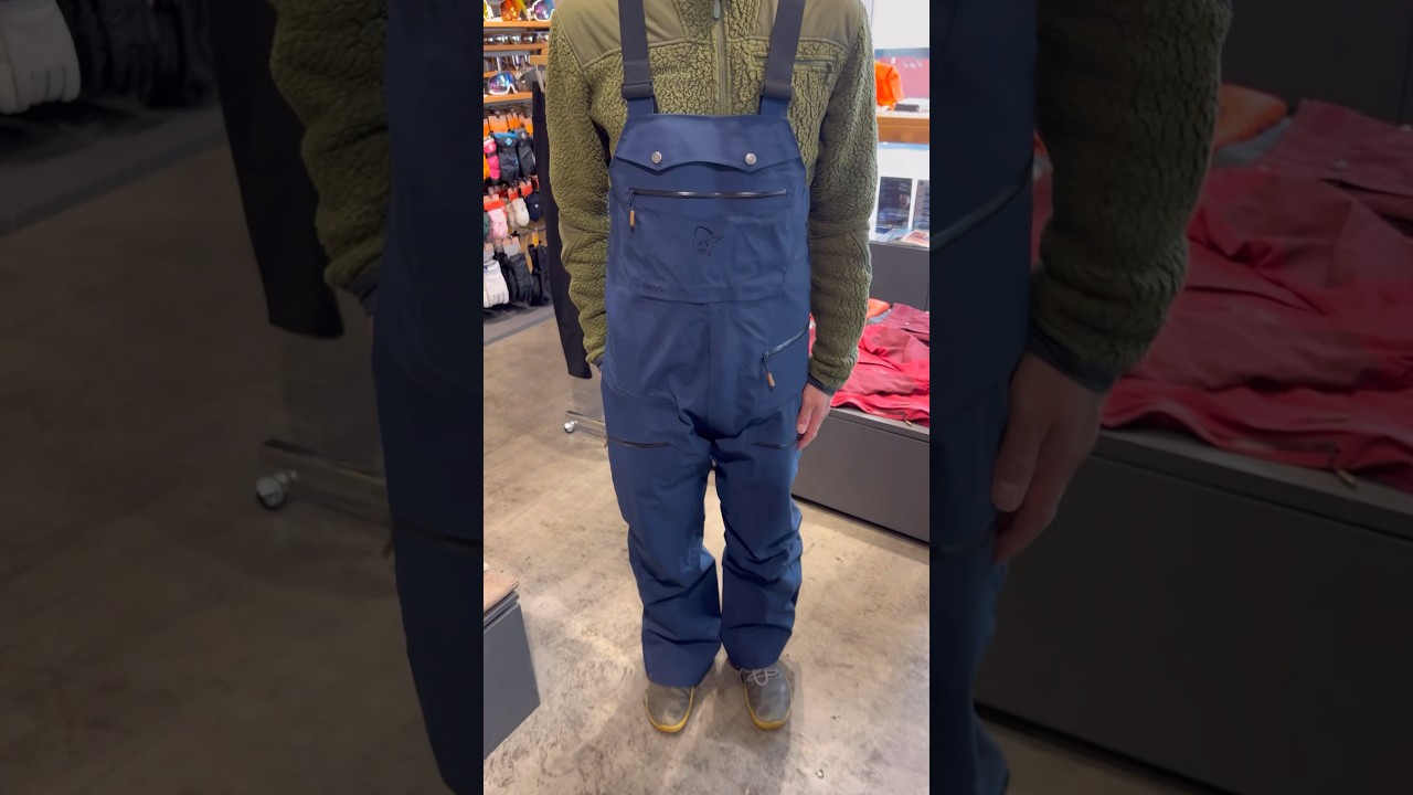 【NORRONA tamok Gore-Tex Performance Shell Bib (M)】メンズ タモック ゴアテックス パフォーマンス シェル ビブ