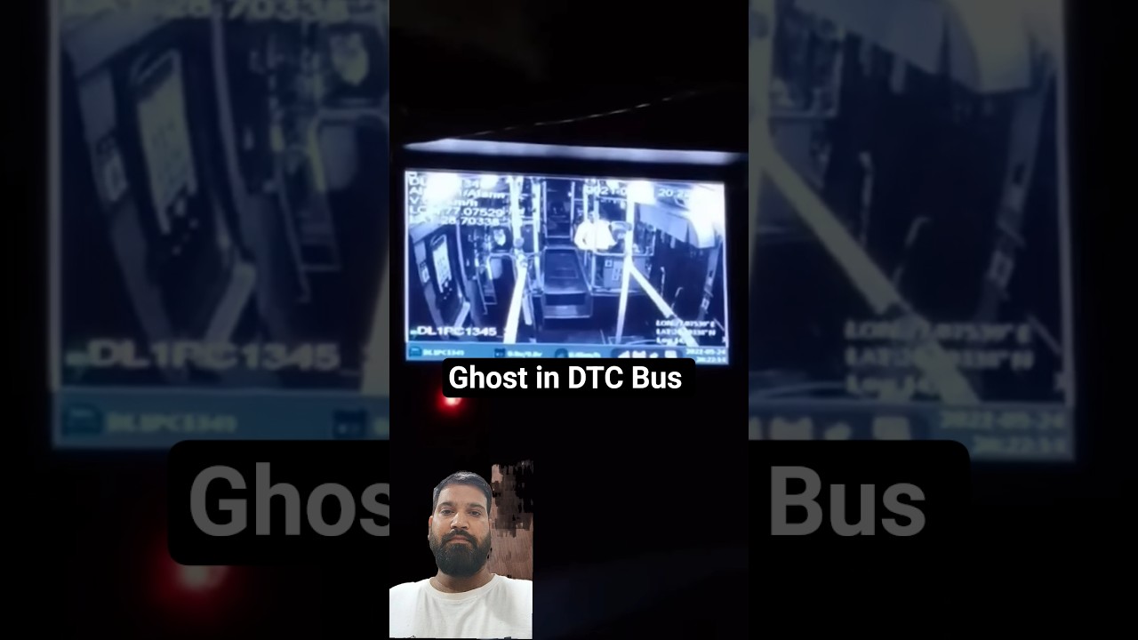 Haunted DTC Bus😱 live video #horror #shorts #ghost