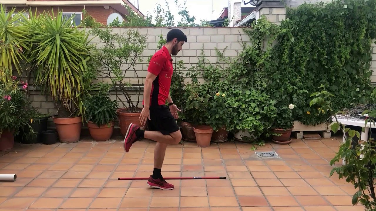 Educación física en casa: Ejercicios con un palo