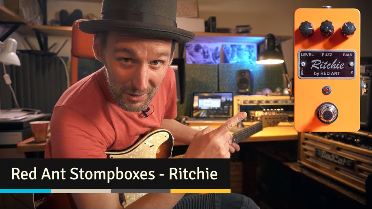 Ritchie (fuzz) jam (hraje Maťo Mišík) | Red Ant Stompboxes