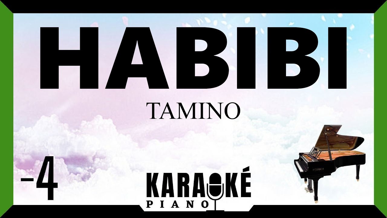 Habibi • TAMINO (Karaoké Piano Français) -4