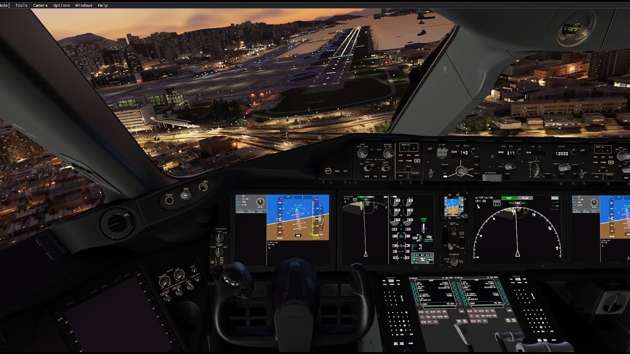 MSFS 2020 PMDG 738 Ryanair Real Route  Bucharest to Lamezia
