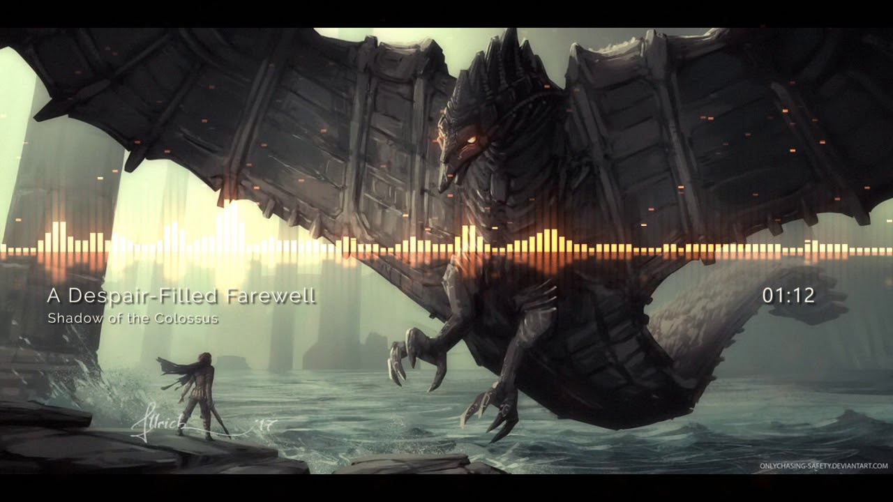 A Despair-Filled Farewell Cover - Shadow of the Colossus