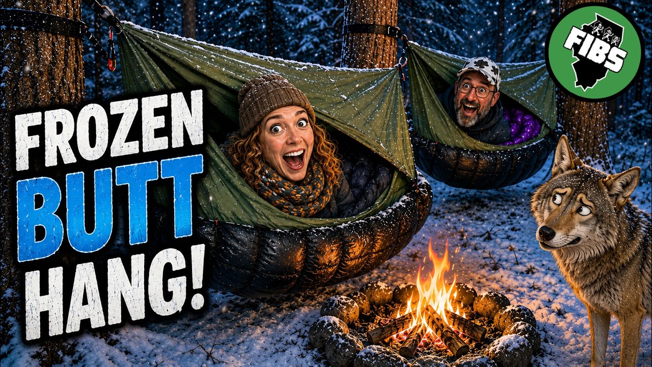 ❄️ WINTER HAMMOCK CAMPING?! ❄️