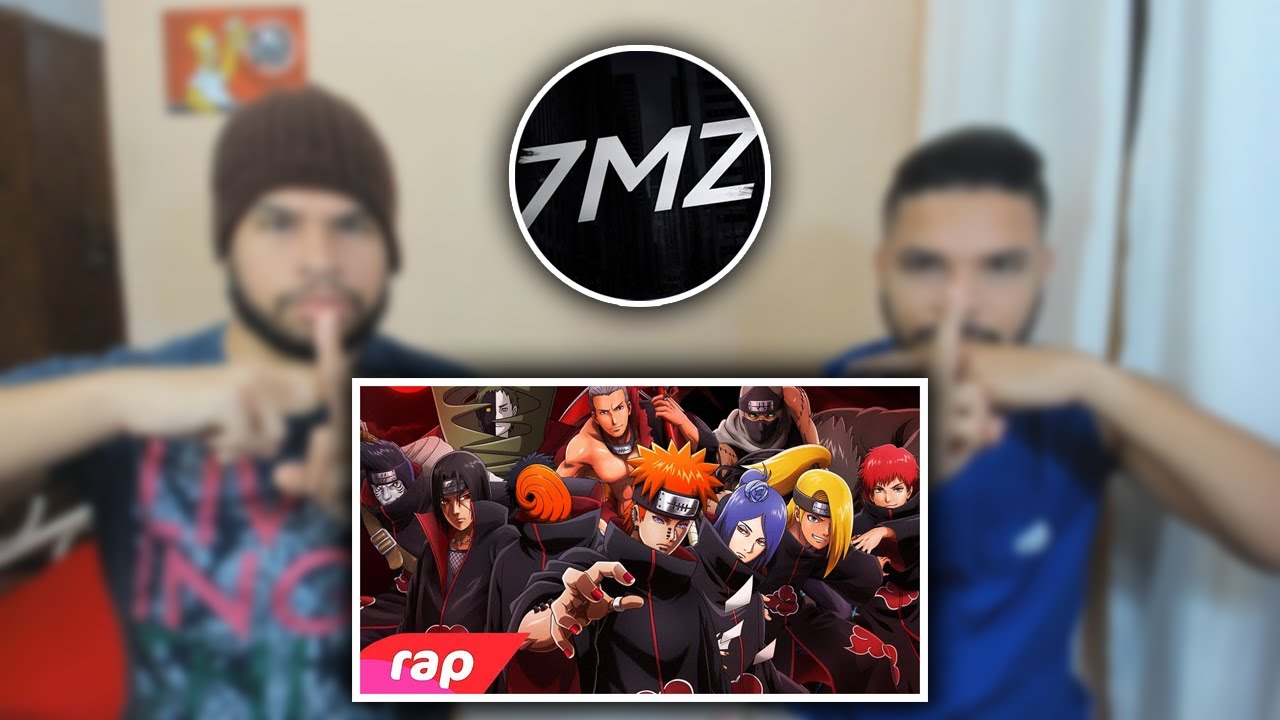 Rap da Akatsuki (Naruto) - OS NINJAS MAIS PROCURADOS DO MUNDO | 7 Minutoz