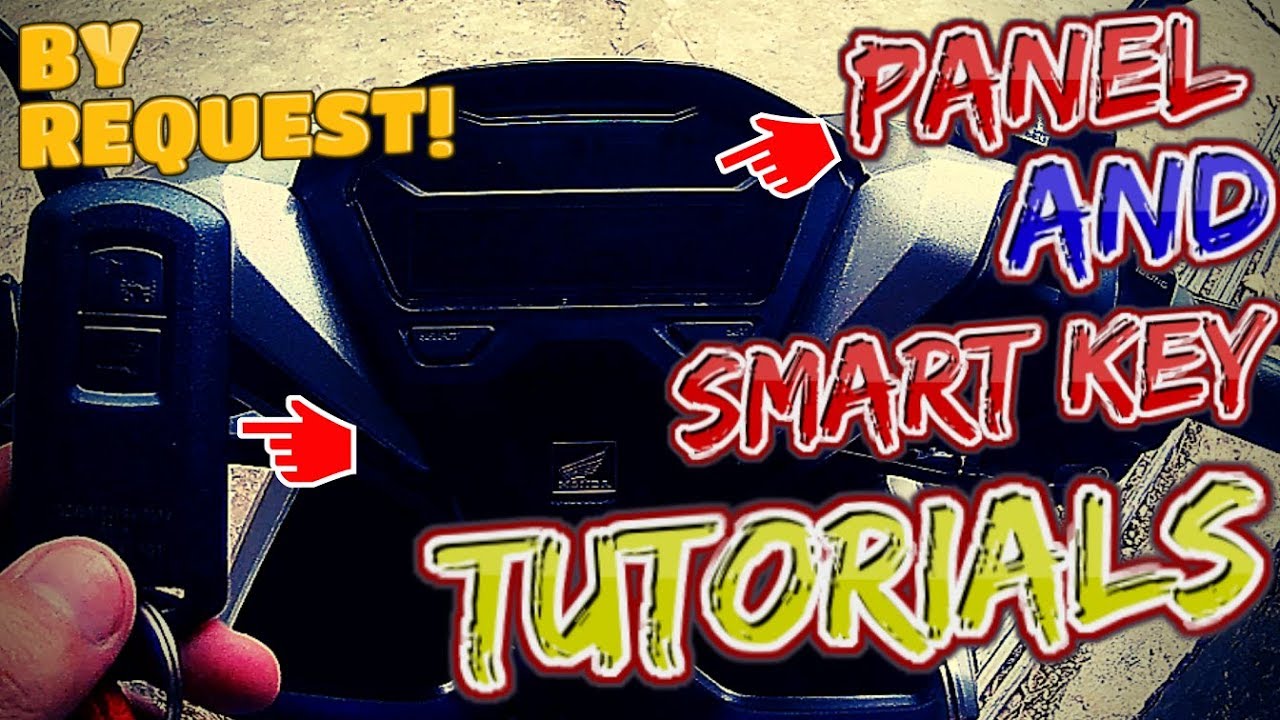 BY REQUEST | Panel and Smartkey Tutorials | Honda Click Game Changer