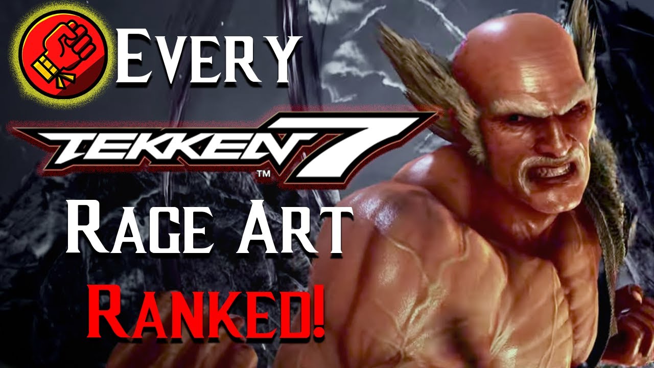 Рейтинг всех 53 приемов Tekken 7 Rage Arts! | Дорога к Tekken 8!