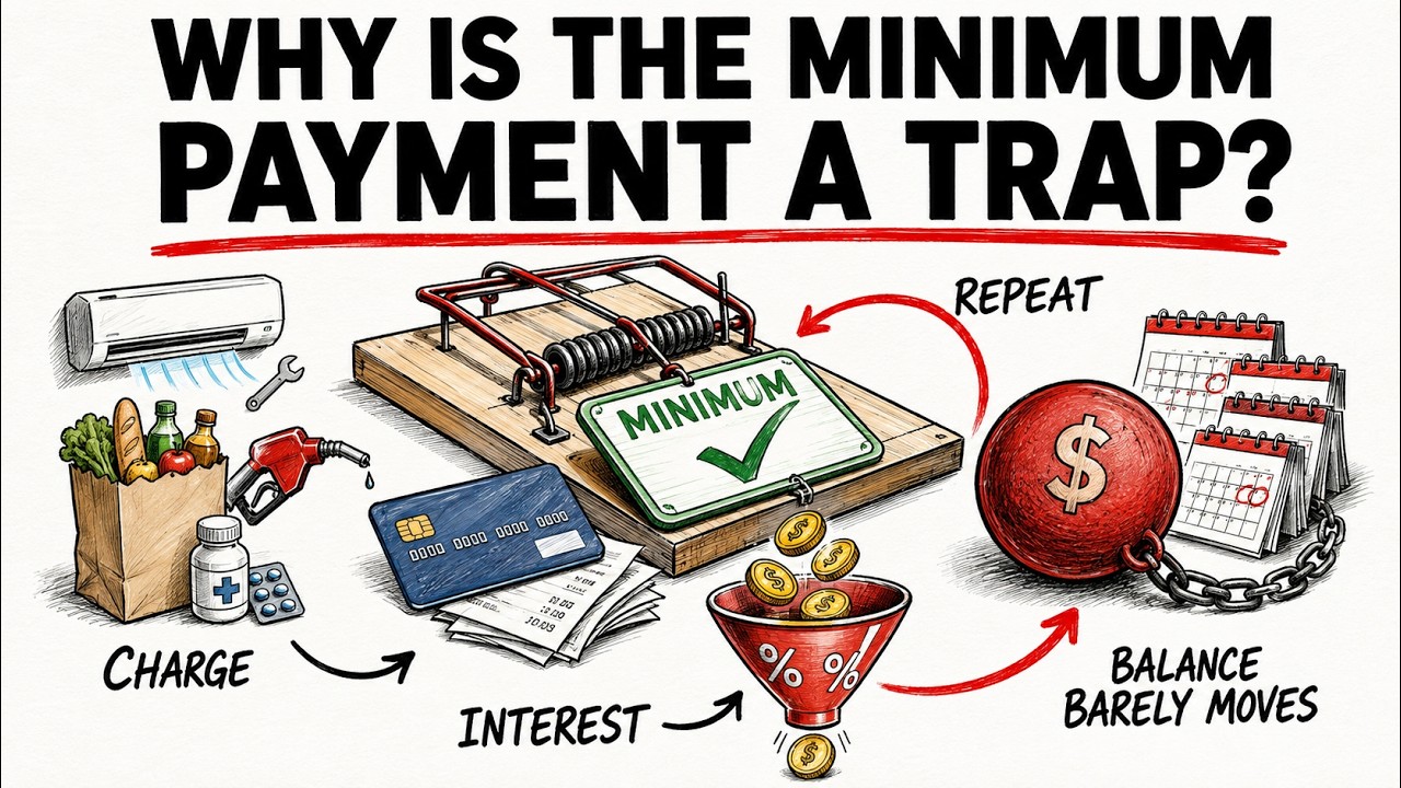 WHY IS THE MINIMUM PAYMENT A TRAP?