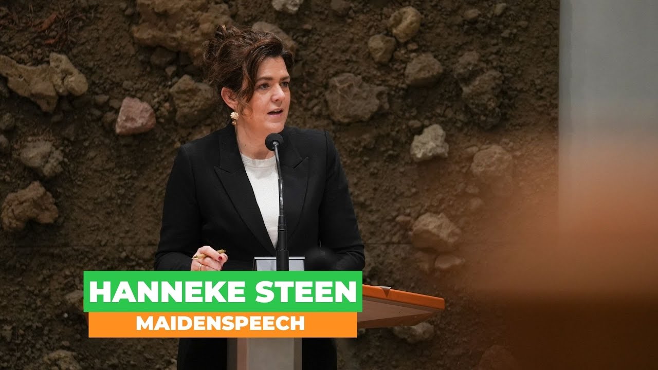 Maidenspeech Hanneke Steen