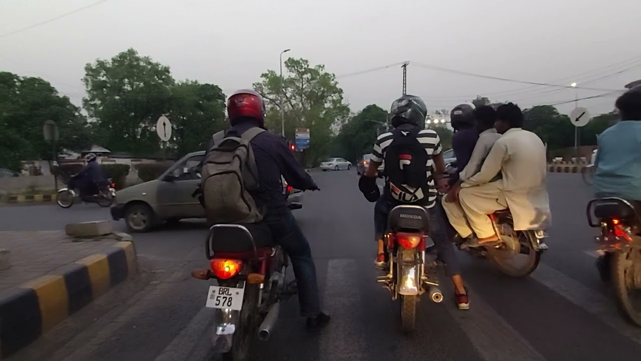 YE LAHORE HAI❤️Lahore Mall road complete Bike drive A to Z 🏍️ start to end mall road lahore 12-6-23