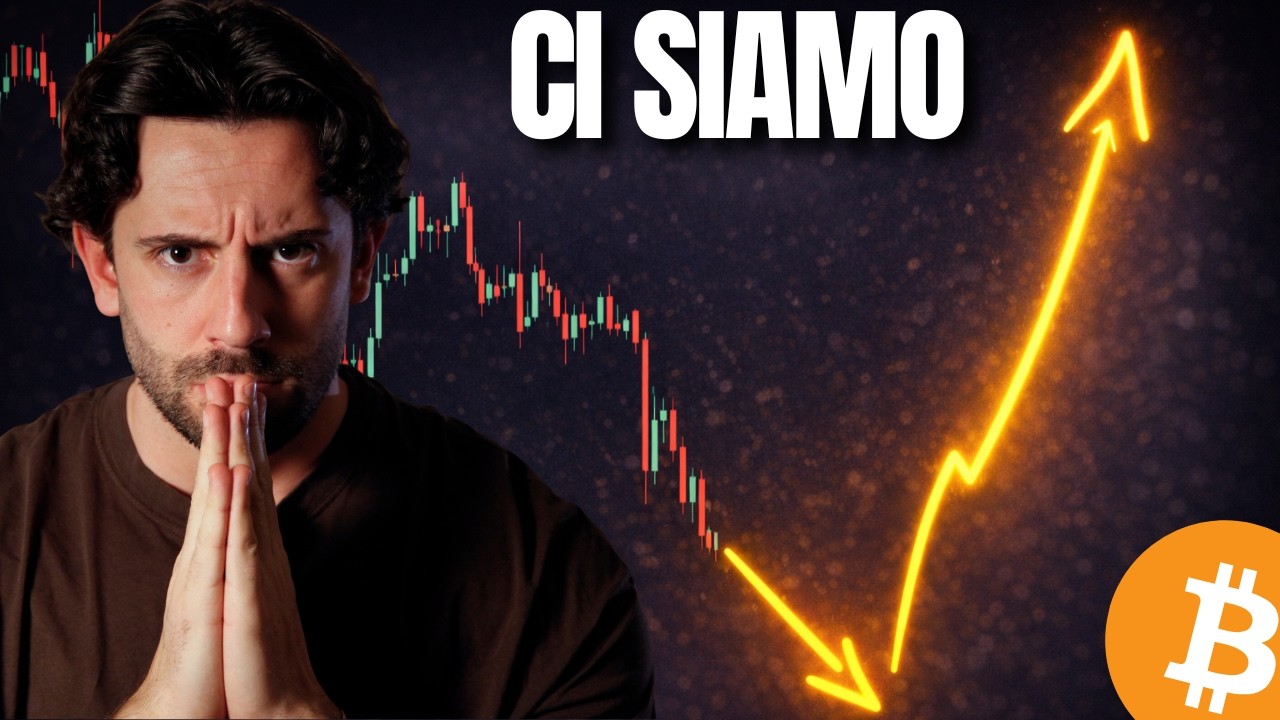 BITCOIN 🚨 Altro crollo e poi si sale?...... (Ecco il mio piano)