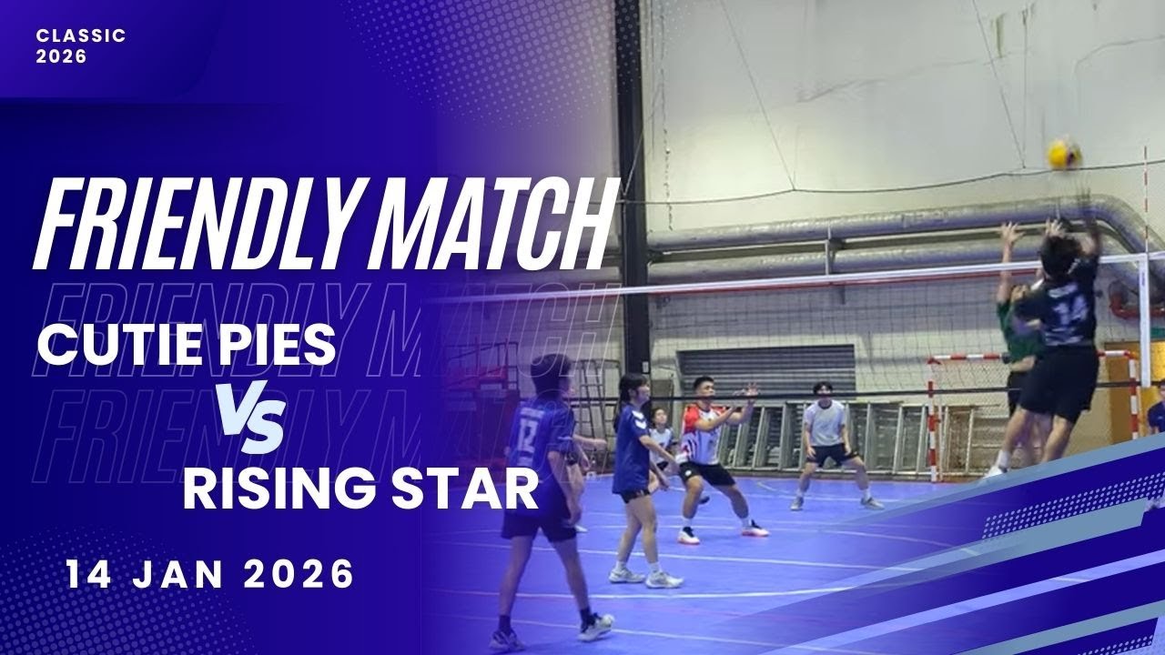 3 • Cutie Pies vs Rising Star | RSMxSTACKED Classic 2026 Mixed Friendly 14/1/2026