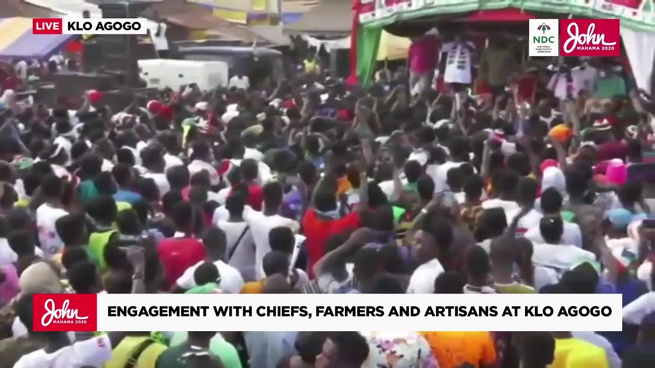 John Mahama on the Move | Community Engagement at Sekesua (Upper Manya Krobo)