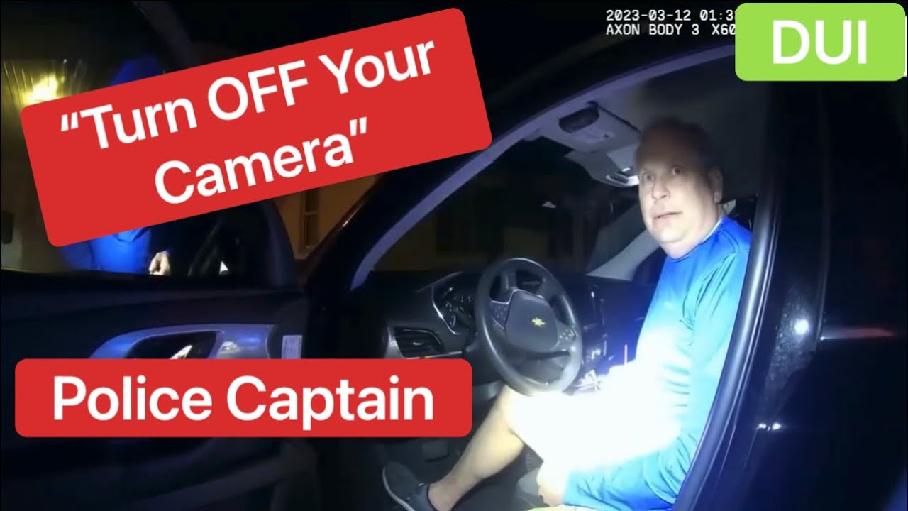 Drunk Police Captain Arrested For DUI