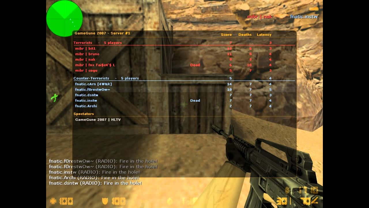 f0rest vs. mibr @GameGune 2007